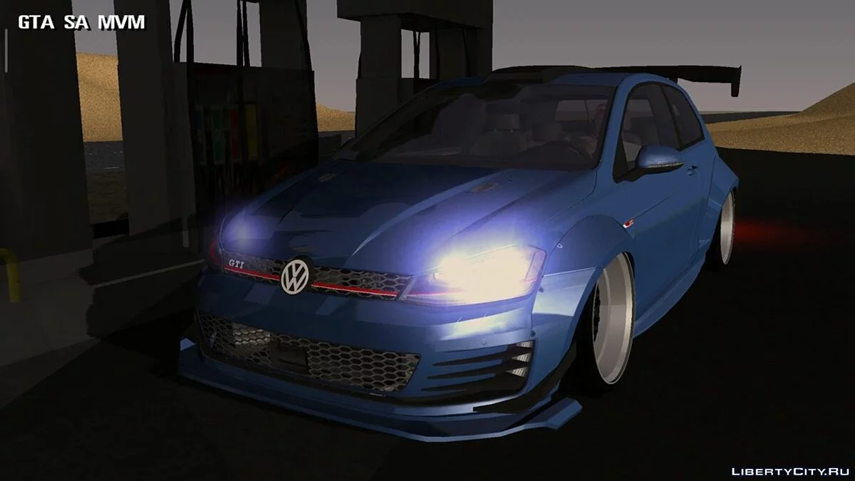 Volkswagen Golf A7 WideBody / GTA سان أندرياس (iOS، أندرويد)