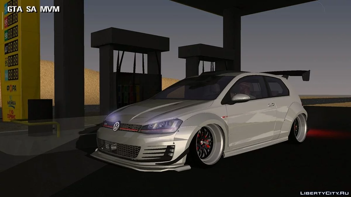 Volkswagen Golf A7 WideBody / GTA سان أندرياس (iOS، أندرويد)