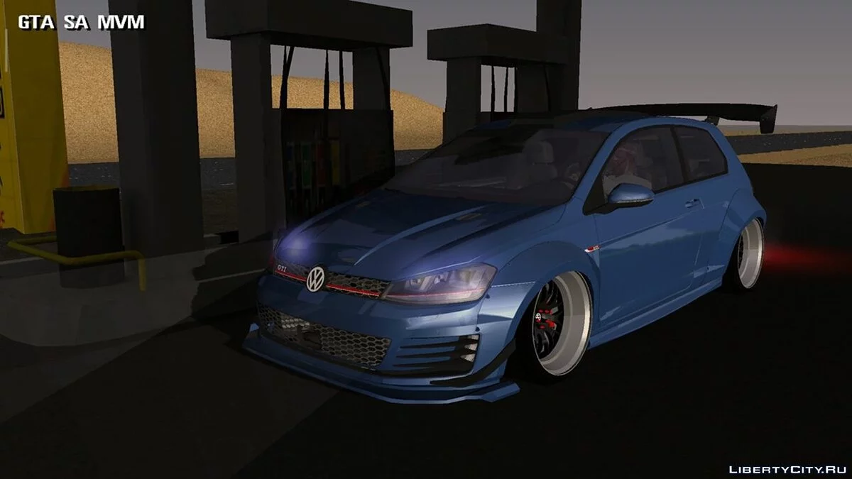 Volkswagen Golf A7 WideBody / GTA سان أندرياس (iOS، أندرويد)