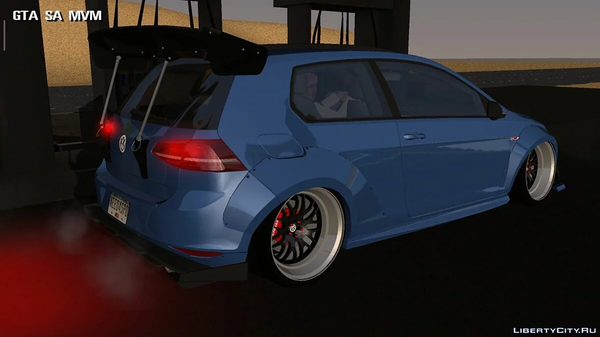 Volkswagen Golf A7 WideBody / GTA سان أندرياس (iOS، أندرويد)
