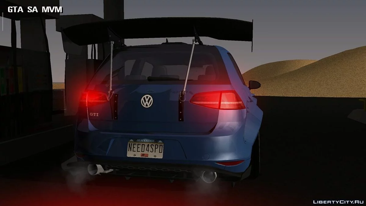 Volkswagen Golf A7 WideBody / GTA سان أندرياس (iOS، أندرويد)