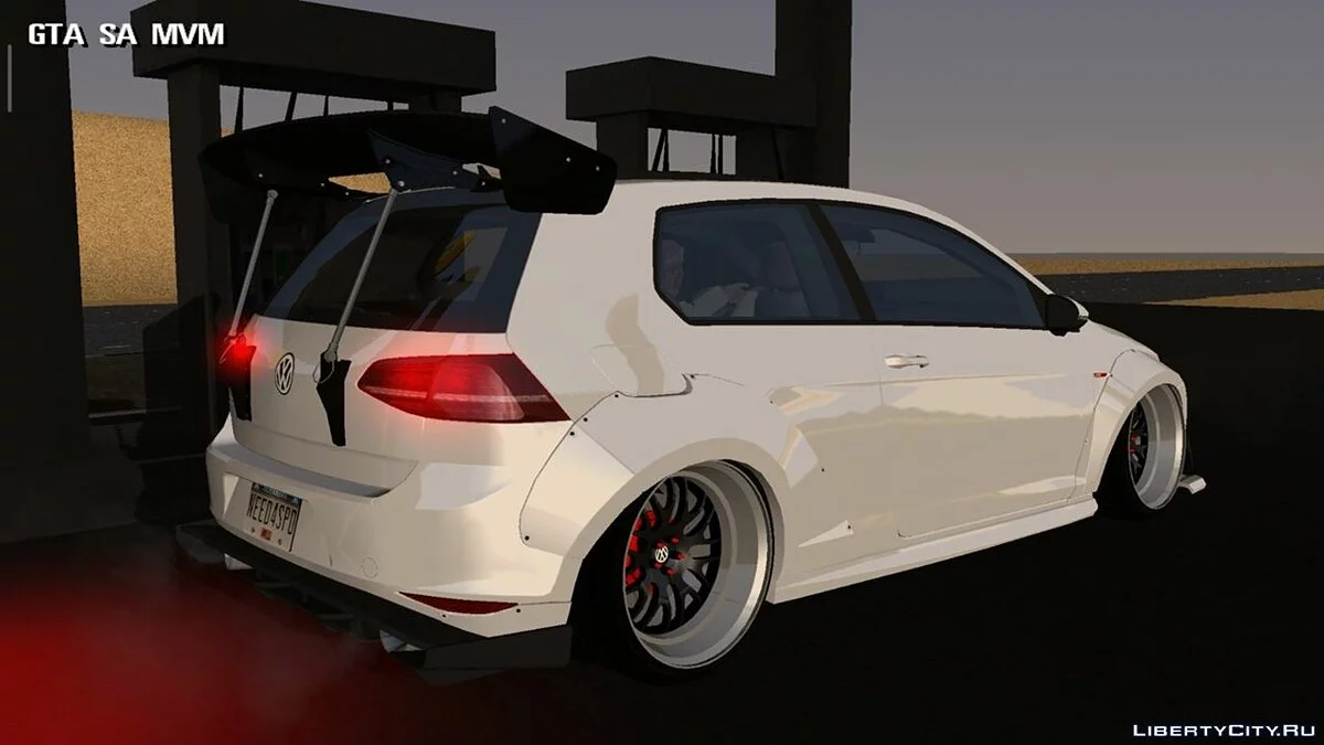 Volkswagen Golf A7 WideBody / GTA سان أندرياس (iOS، أندرويد)