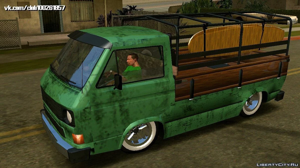 Volkswagen Transporter T3 Pickup (DFF uniquement) / GTA San Andreas (iOS, Android)