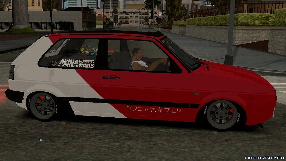 Volkswagen Golf MK2 / GTA San Andreas (iOS, Android)