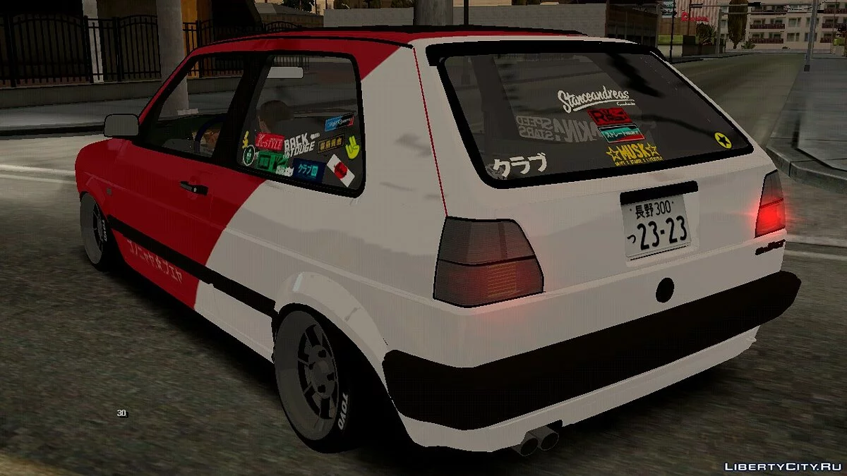 Volkswagen Golf MK2 / GTA San Andreas (iOS, Android)