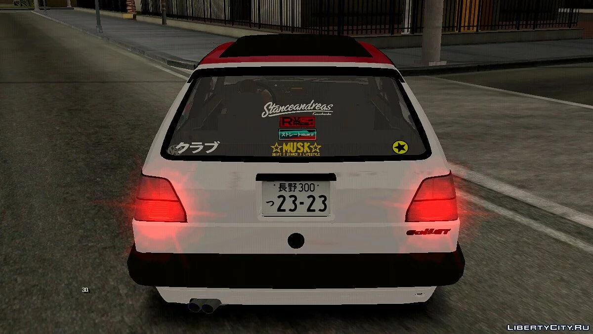 Volkswagen Golf MK2 / GTA San Andreas (iOS, Android)