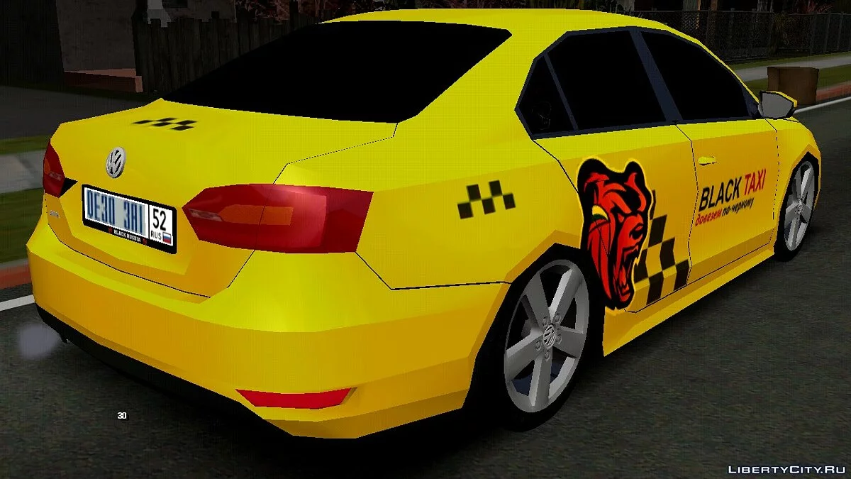 Volkswagen Jetta - Táxi / GTA San Andreas (iOS, Android)