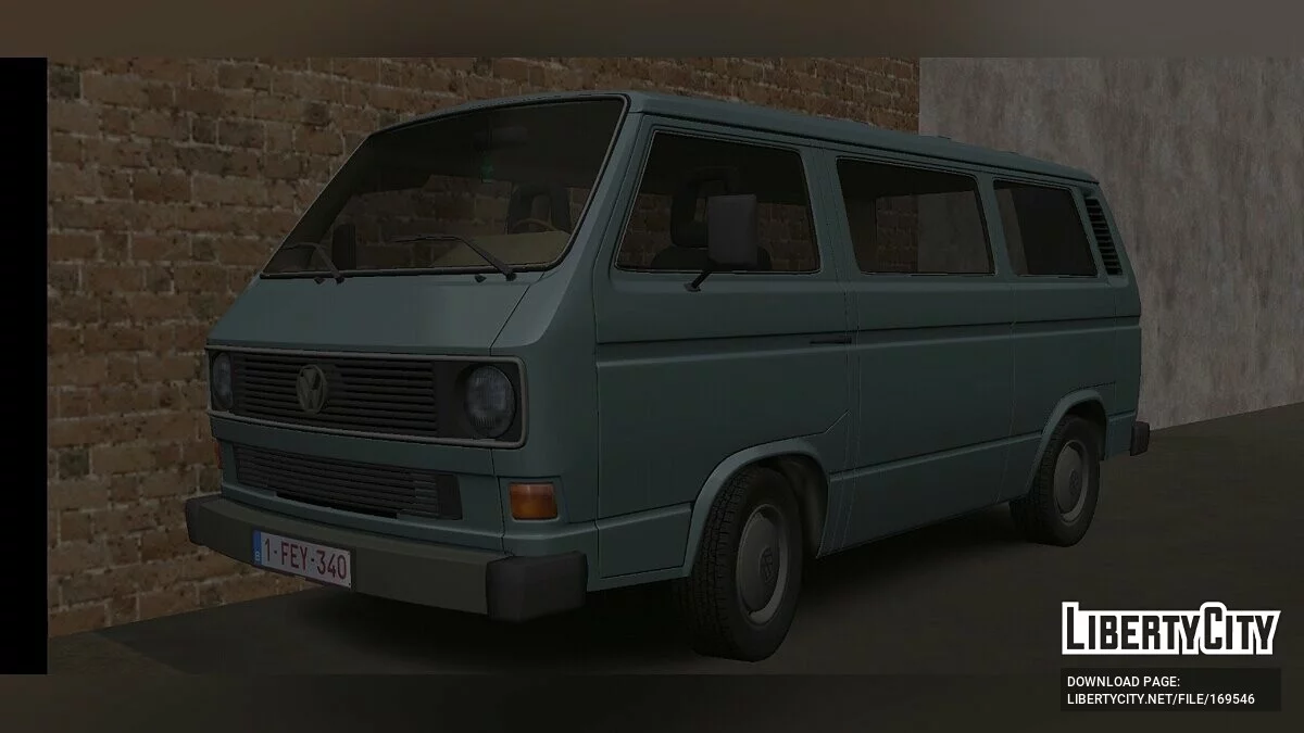 Volkswagen Transporter T3 1990 / GTA San Andreas (iOS, Android)