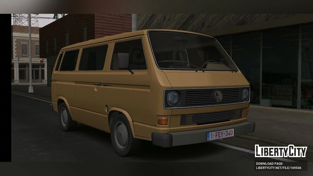 Volkswagen Transporter T3 1990 / GTA San Andreas (iOS, Android)