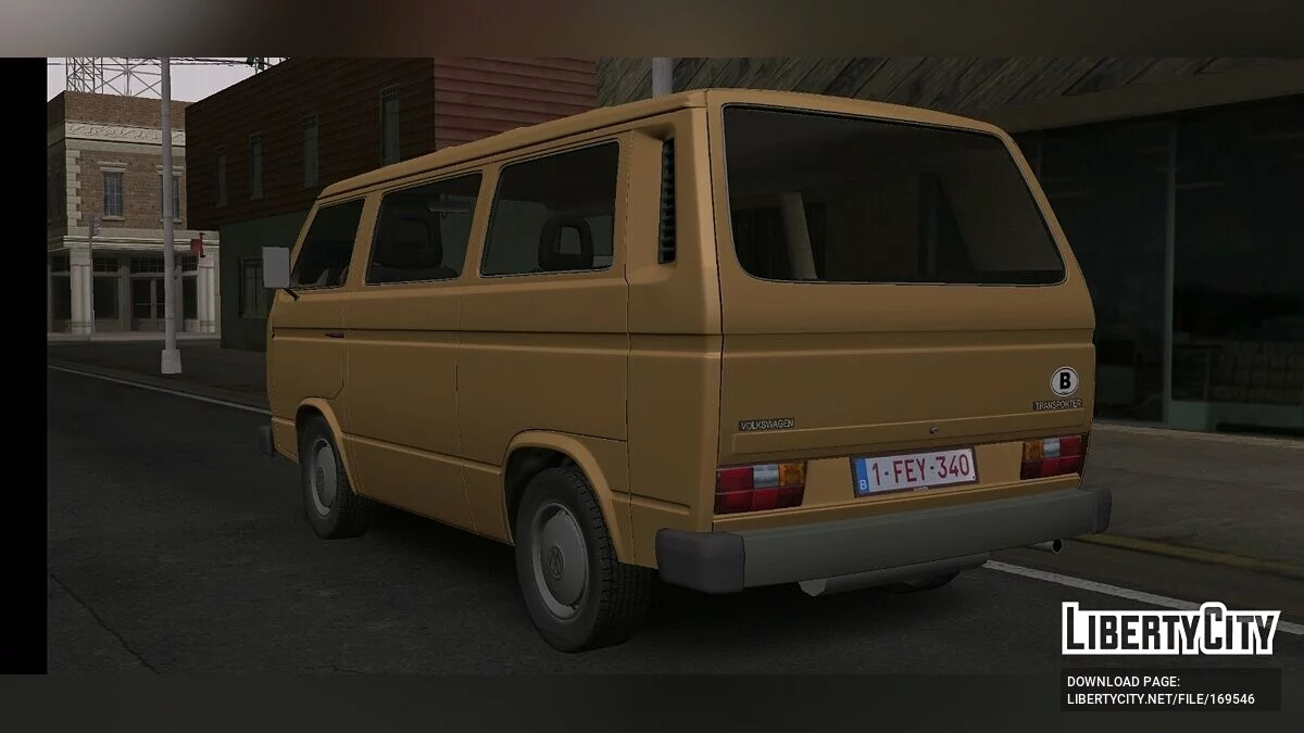 Volkswagen Transporter T3 1990 / GTA San Andreas (iOS, Android)