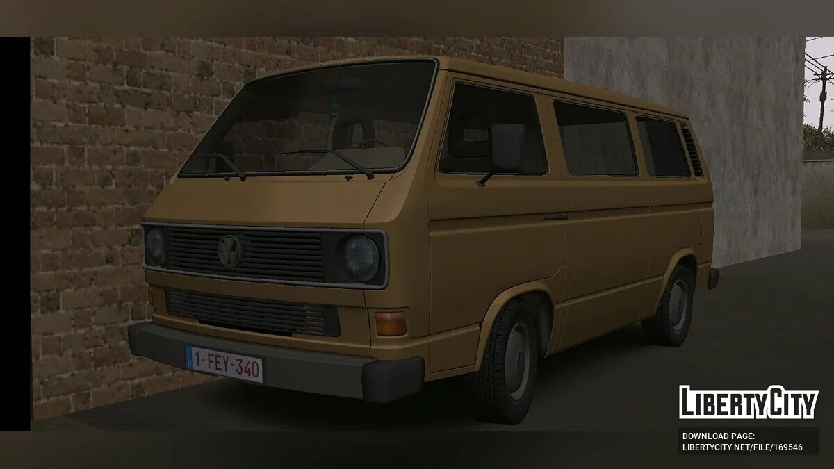 Volkswagen Transporter T3 1990 / GTA San Andreas (iOS, Android)