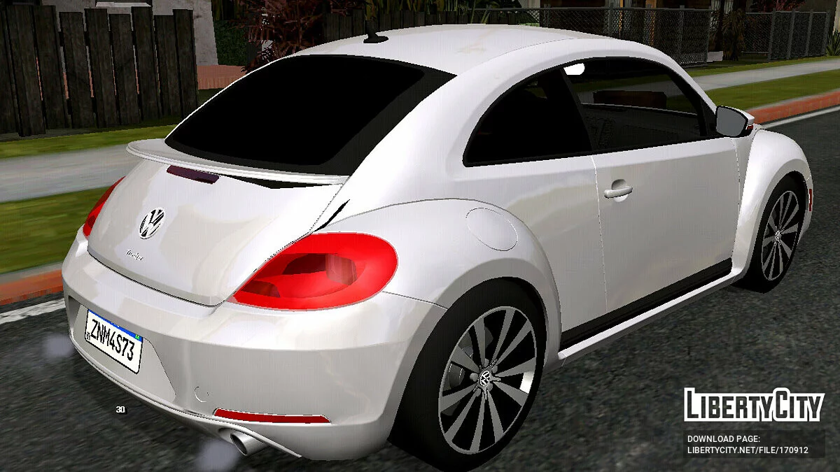 Volkswagen Fusca R-Line (тільки DFF) / GTA San Andreas (iOS, Android)