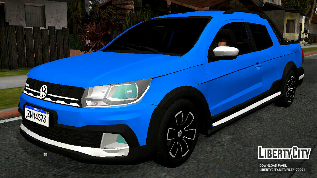 Volkswagen Saveiro Cross G7 with Sound para GTA San Andreas