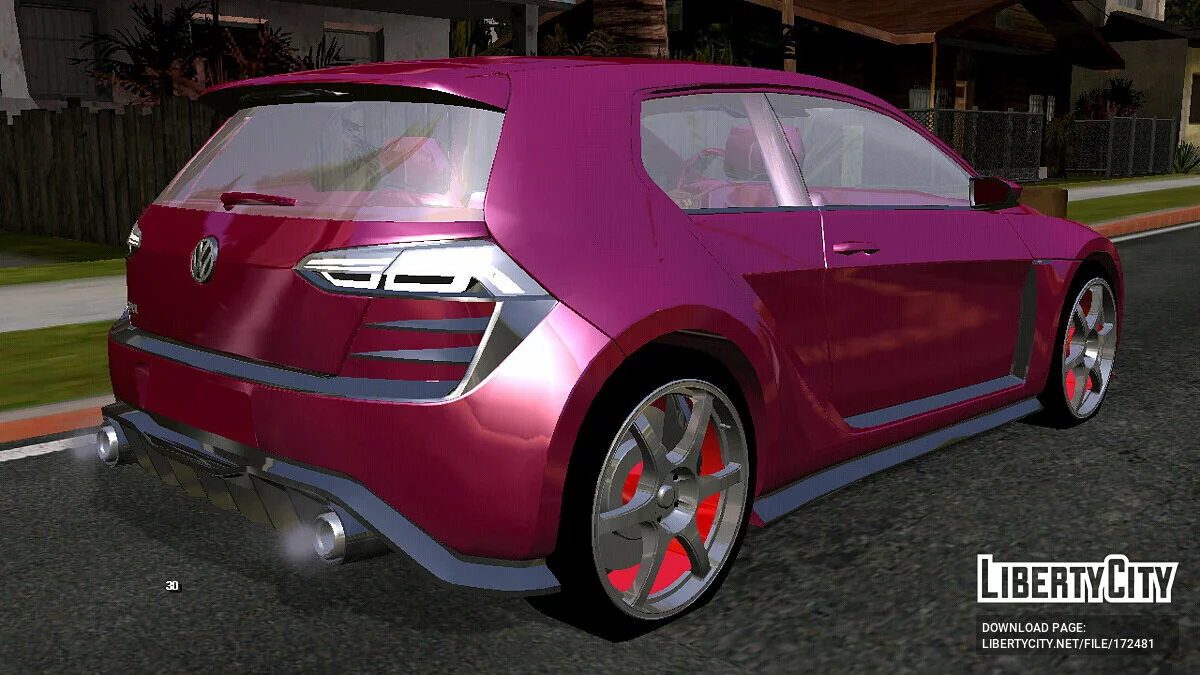 大众高尔夫 GTI 2016(仅 DFF) / GTA San Andreas (iOS, Android)
