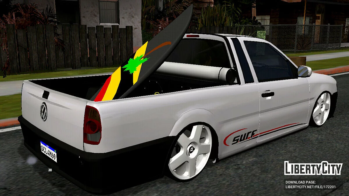 Volkswagen Saveiro G4 Surf (apenas DFF) / GTA San Andreas (iOS, Android)