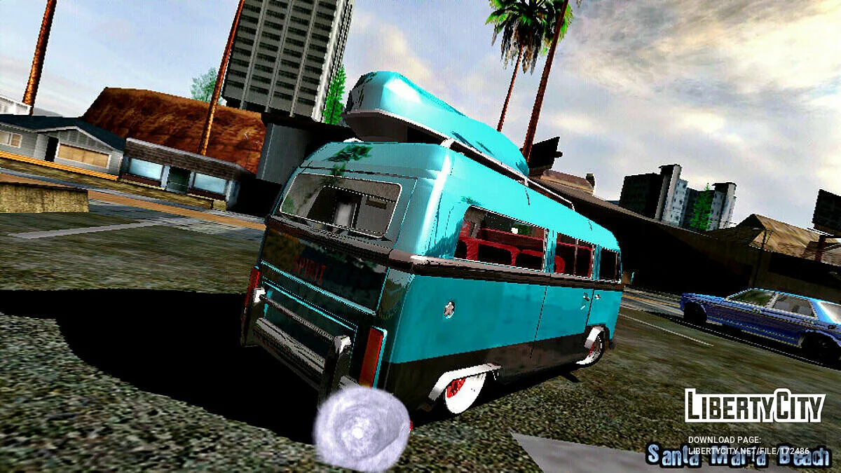 Volkswagen T2 (DFF فقط) / GTA سان أندرياس (iOS، أندرويد)