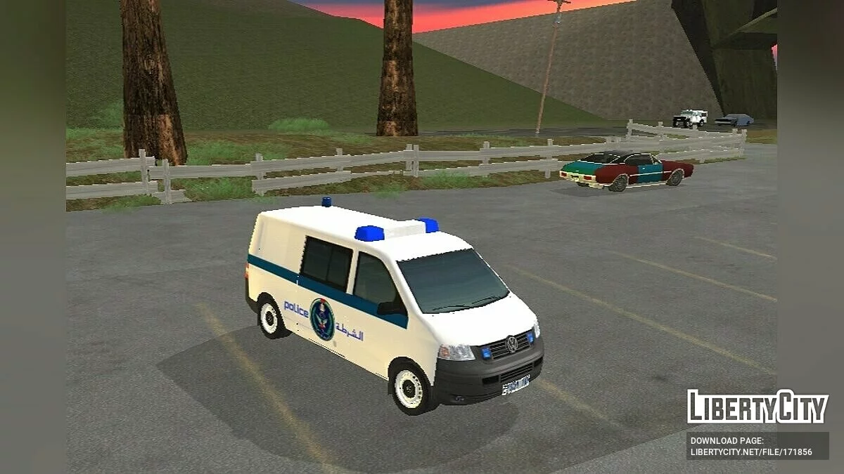 Volkswagen T5 - Palestinian Special Police / GTA San Andreas (iOS, Android)