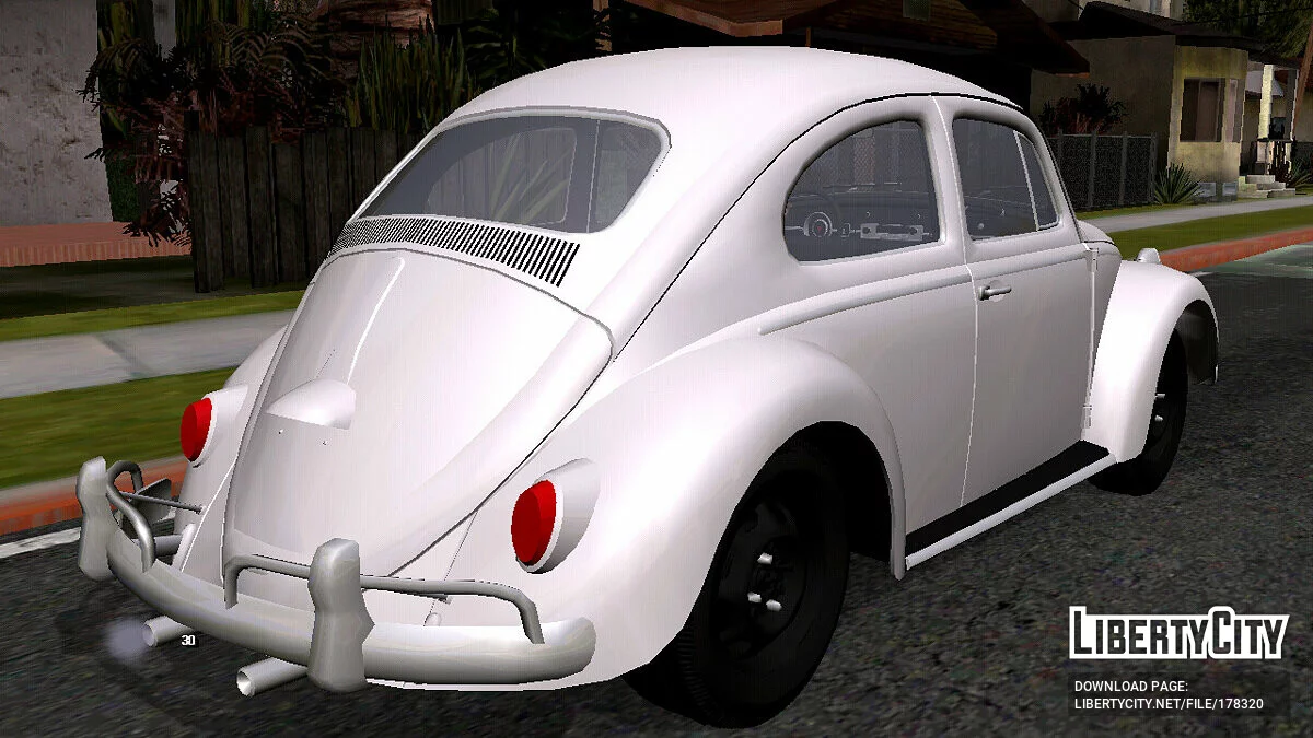 Volkswagen Fusca 1963 Asli (hanya DFF) / GTA San Andreas (iOS, Android)
