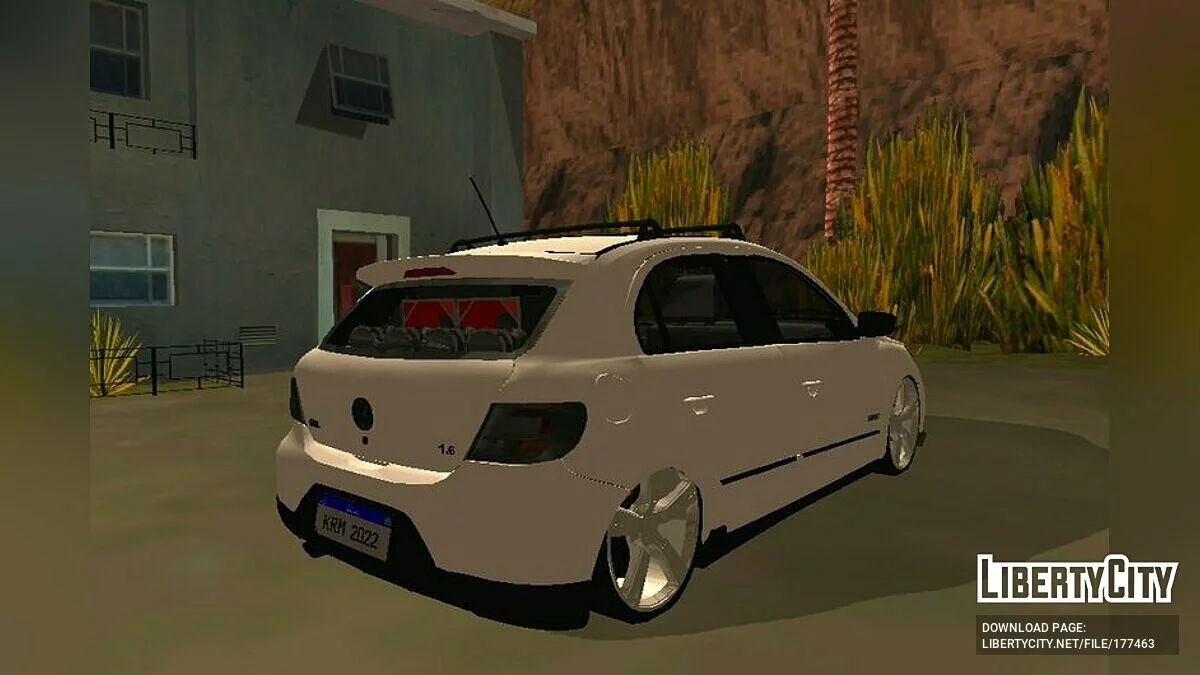 Volkswagen Gol Rebaixado (somente DFF) / GTA San Andreas (iOS, Android)