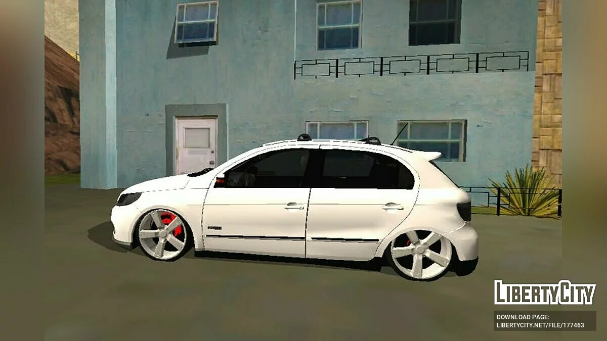 Volkswagen Gol Rebaixado (somente DFF) / GTA San Andreas (iOS, Android)