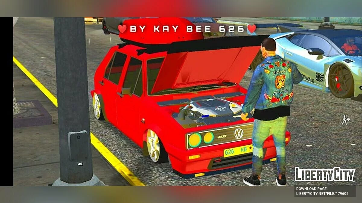 Volkswagen Golf MK1 Velociti R32 / GTA San Andreas (iOS, Android)