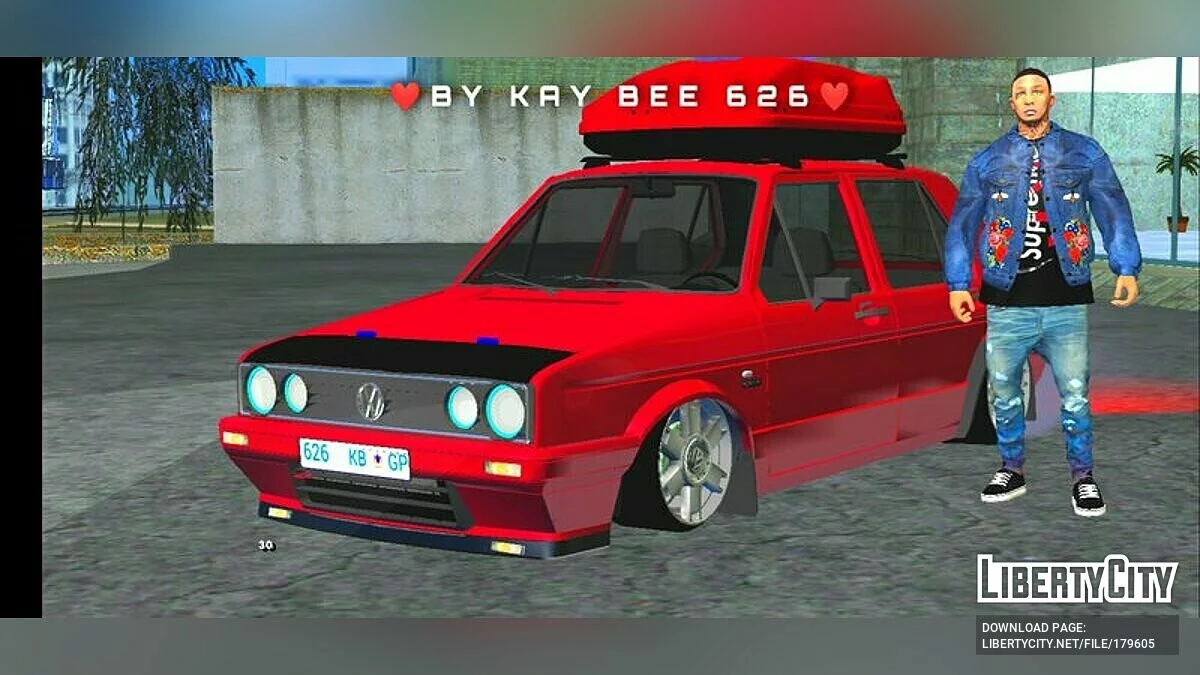 Volkswagen Golf MK1 Velociti R32 / GTA San Andreas (iOS, Android)