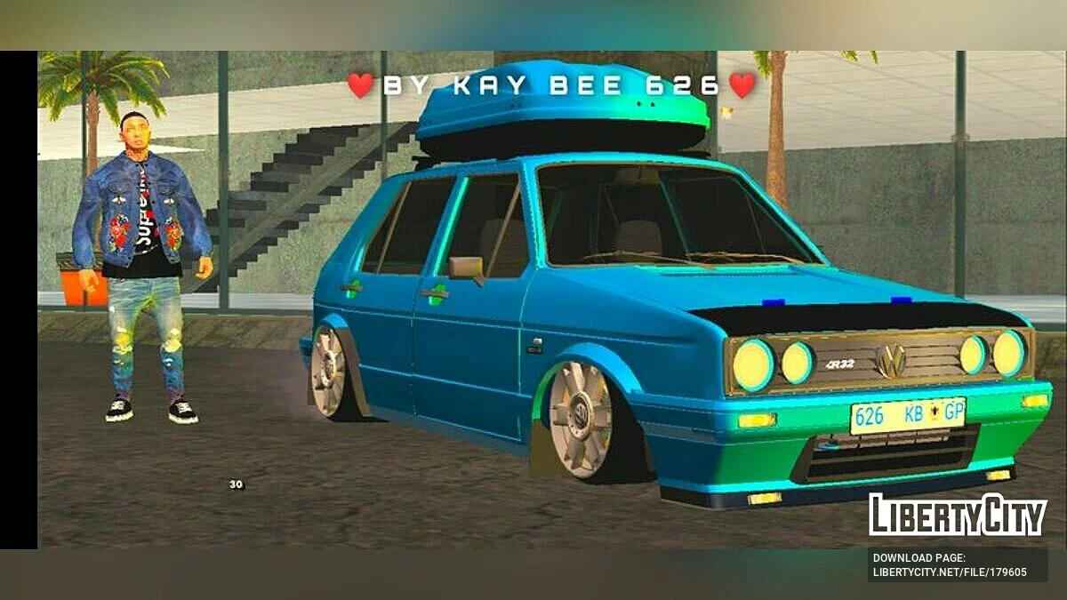 Volkswagen Golf MK1 Velociti R32 / GTA San Andreas (iOS, Android)