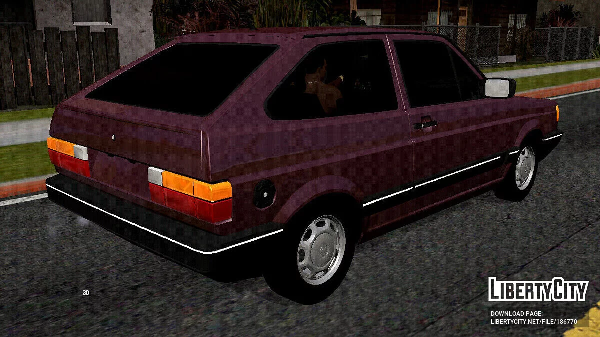 Volkswagen Gol Quadrado Original (Only DFF) / GTA San Andreas (iOS, Android)