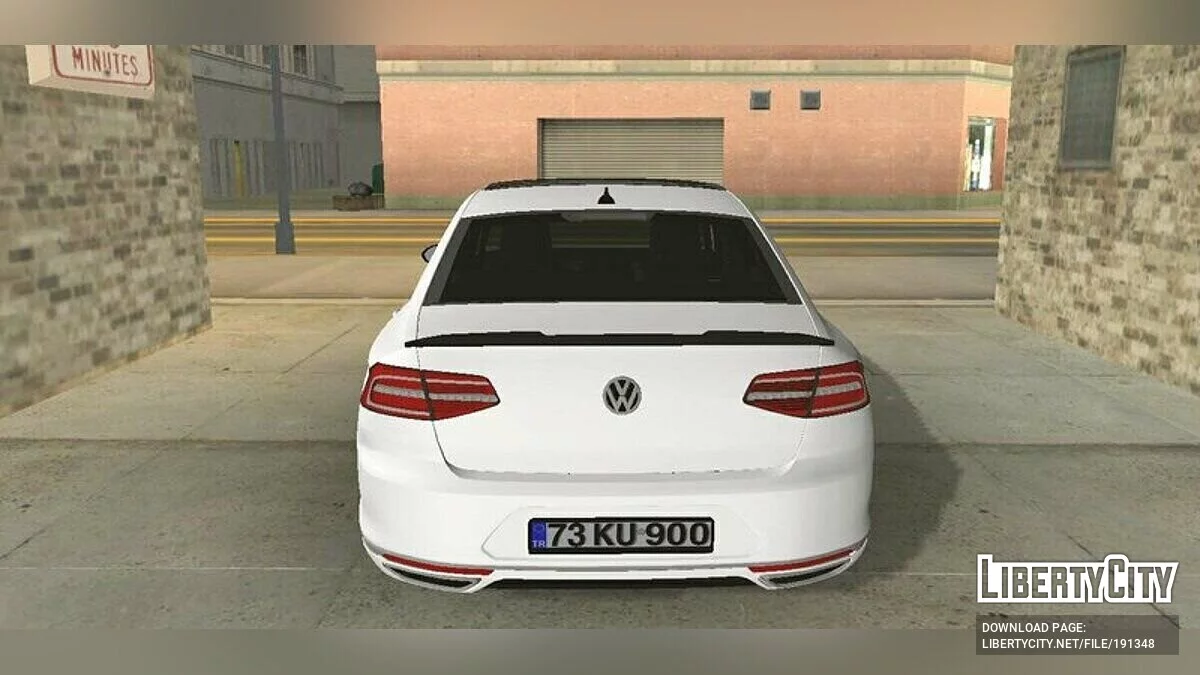 Volkswagen Passat B8 Full Pekey (DFF فقط) / GTA سان أندرياس (iOS، أندرويد)