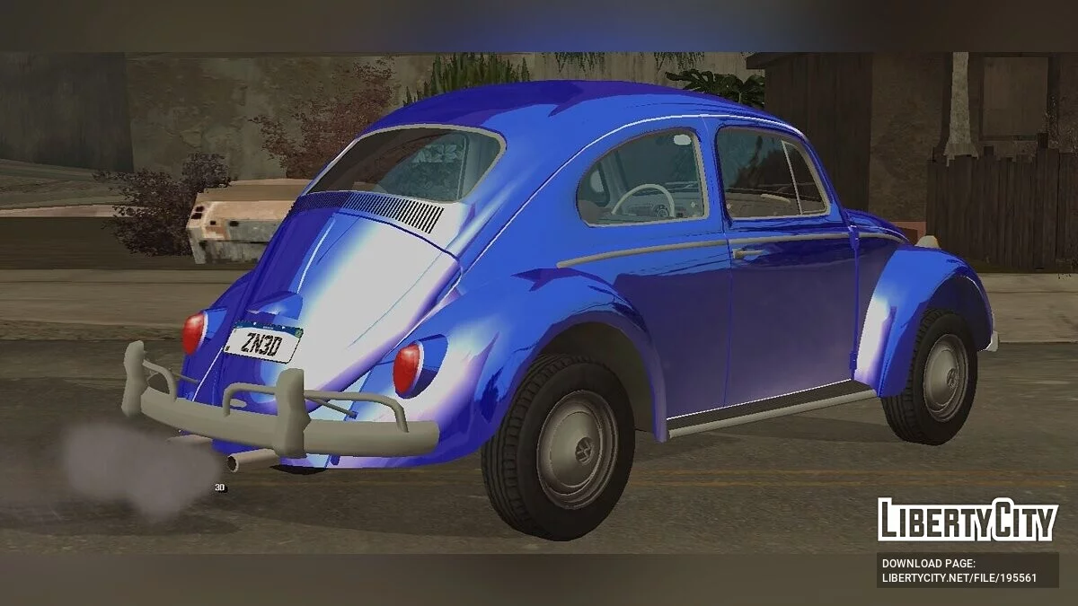 Volkswagen Fusca Original 1963 / GTA سان أندرياس (iOS، أندرويد)