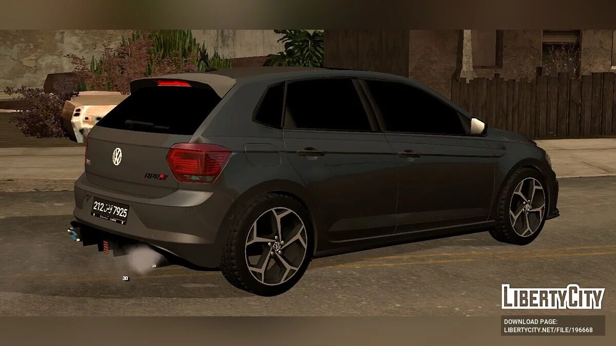 Volkswagen Polo GTI 2019 / GTA San Andreas (iOS, Android)