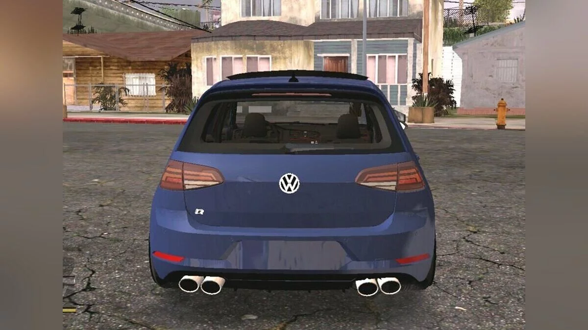 Volkswagen Golf 7.5 R Line Kit (nur DFF) / GTA San Andreas (iOS, Android)