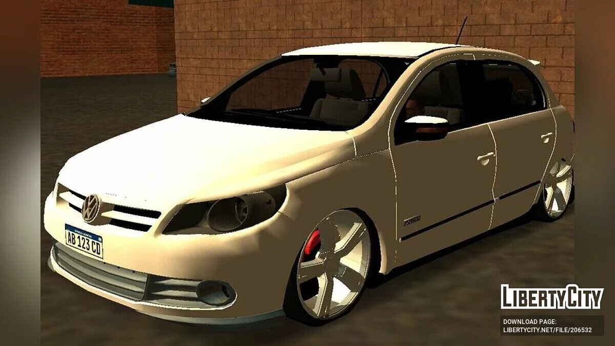 Volkswagen Gol G5 Power Argentina (тільки DFF) / GTA San Andreas (iOS, Android)