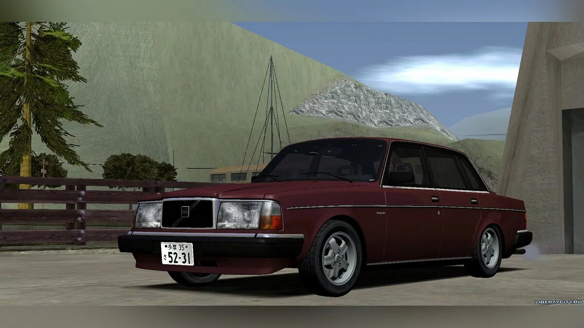 Volvo 244 / GTA San Andreas (iOS, Android)