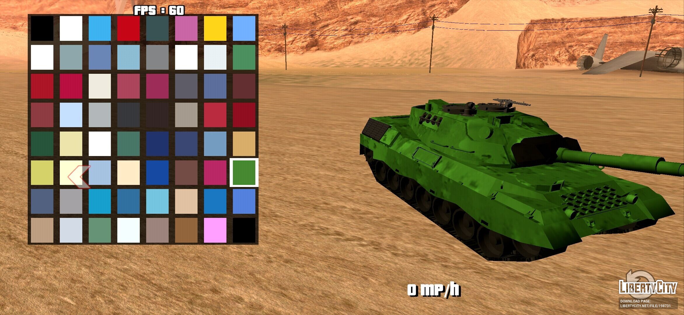 Tanque de guerra Rhino do GTA San Andreas 