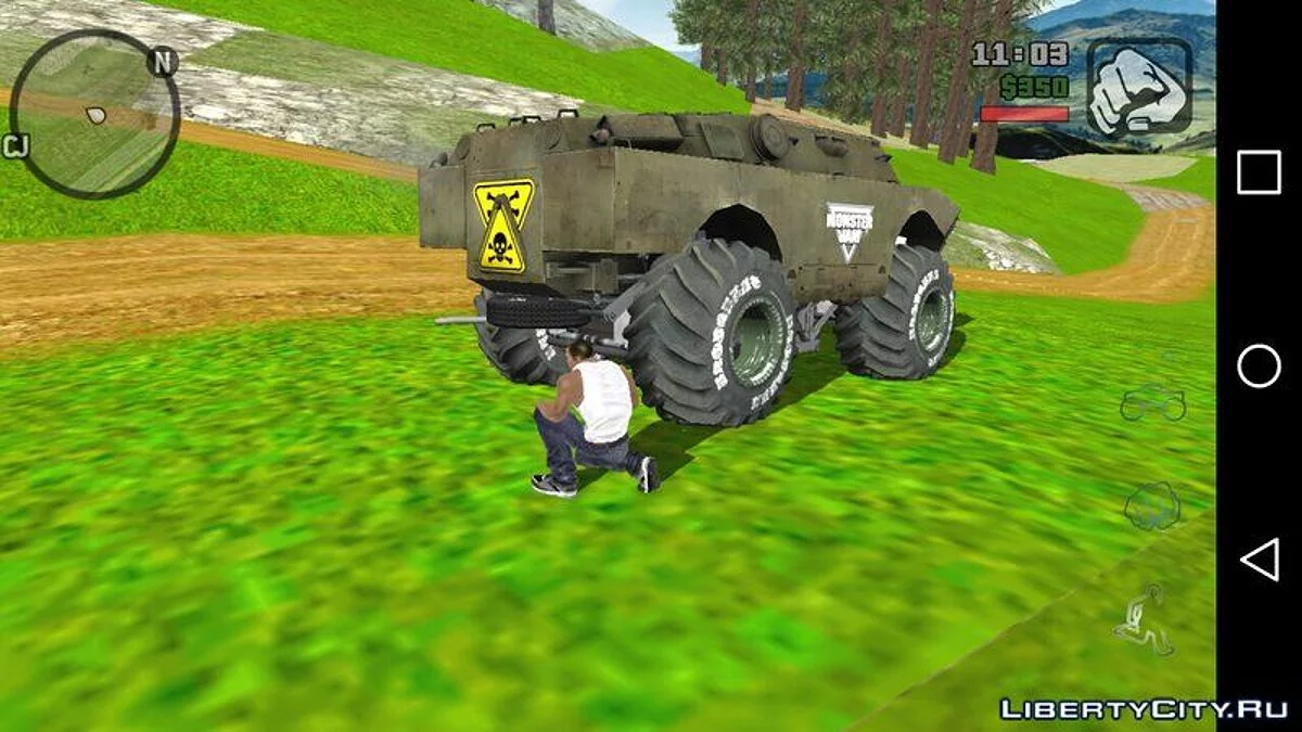 Monster Truck \"Hercules\" / GTA San Andreas (iOS, Android)