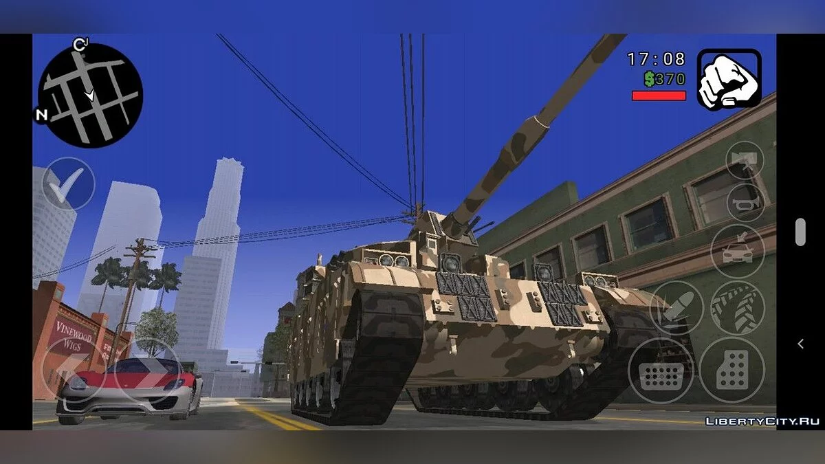 Танк Рино из GTA 5 / GTA San Andreas (iOS, Android)