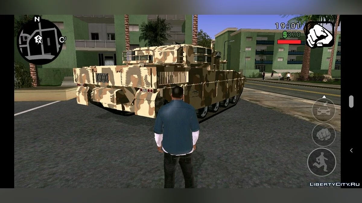 Танк Рино из GTA 5 / GTA San Andreas (iOS, Android)