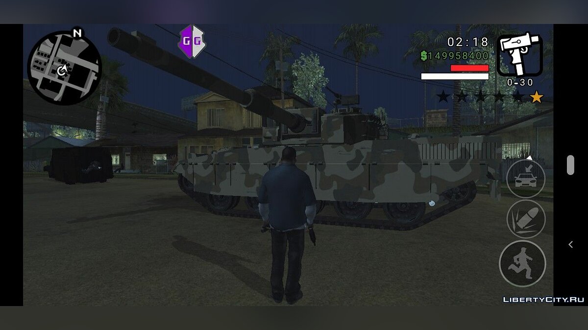 🎖️TRUCO Vehículo RHINO en Gta San Andreas Para Android 