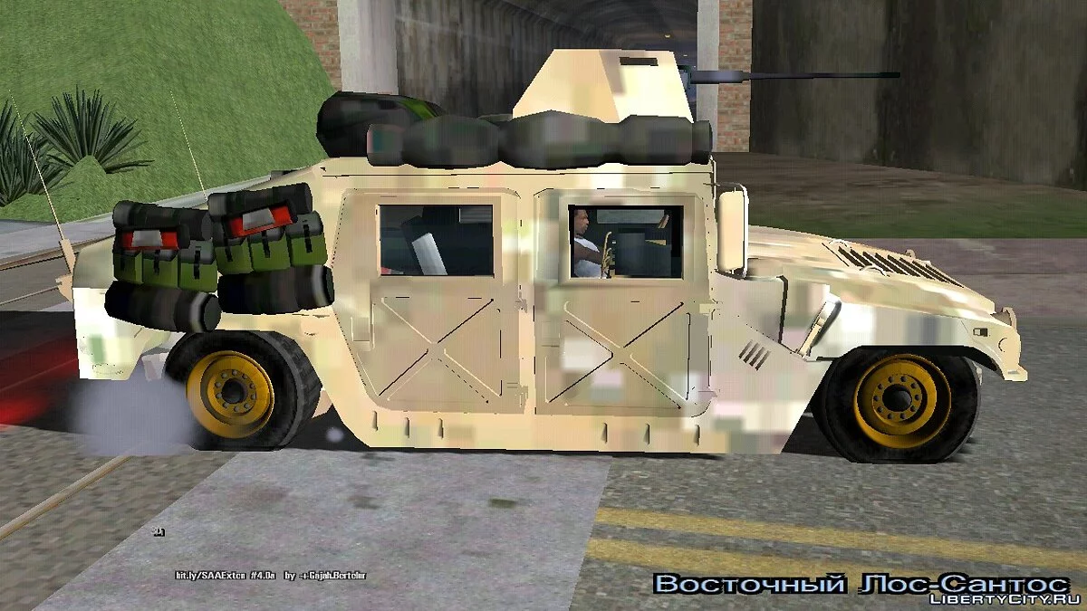 Patriot v3 - Perbaikan (hanya DFF) / GTA San Andreas (iOS, Android)