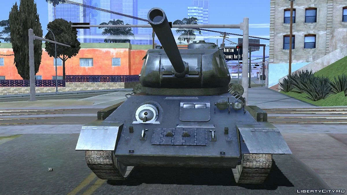 T-34-85-Rudy / GTA San Andreas (iOS, Android)