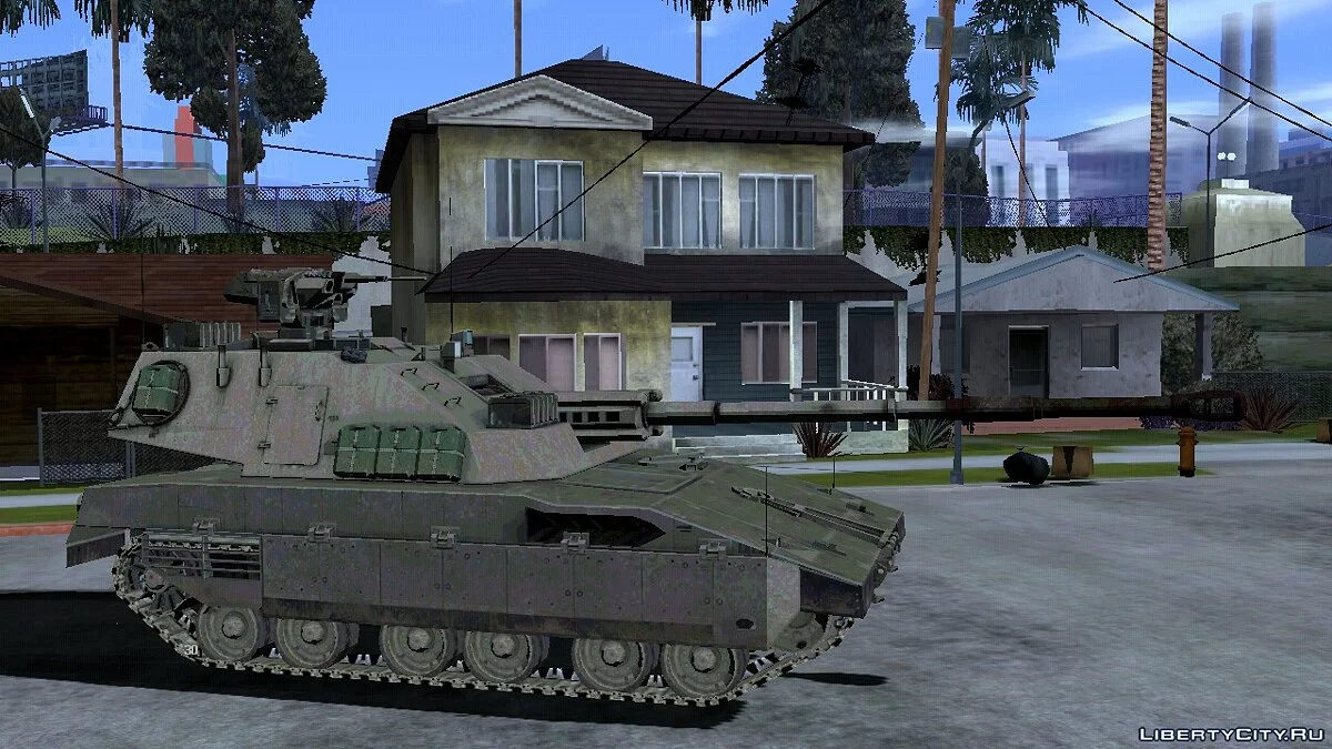 M4 Scorcher Self propelled artillery / GTA San Andreas (iOS, Android)