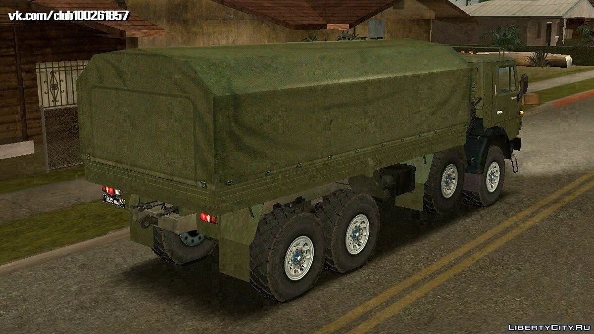KAMAZ - 6350 / GTA سان أندرياس (iOS، أندرويد)