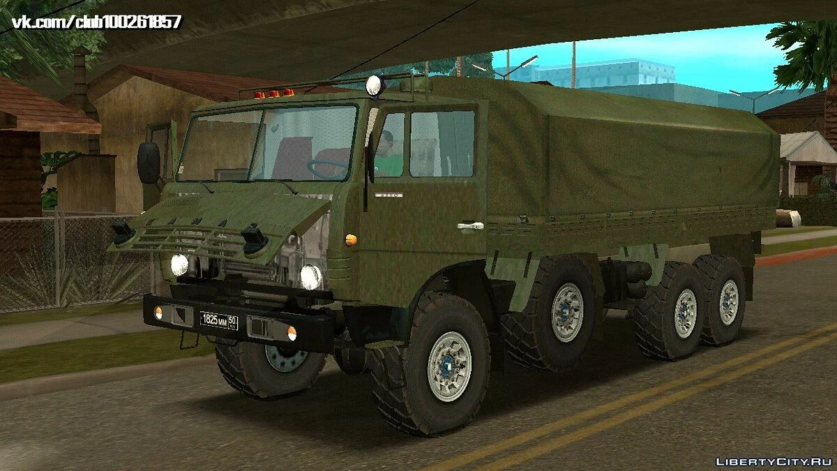KAMAZ - 6350 / GTA سان أندرياس (iOS، أندرويد)