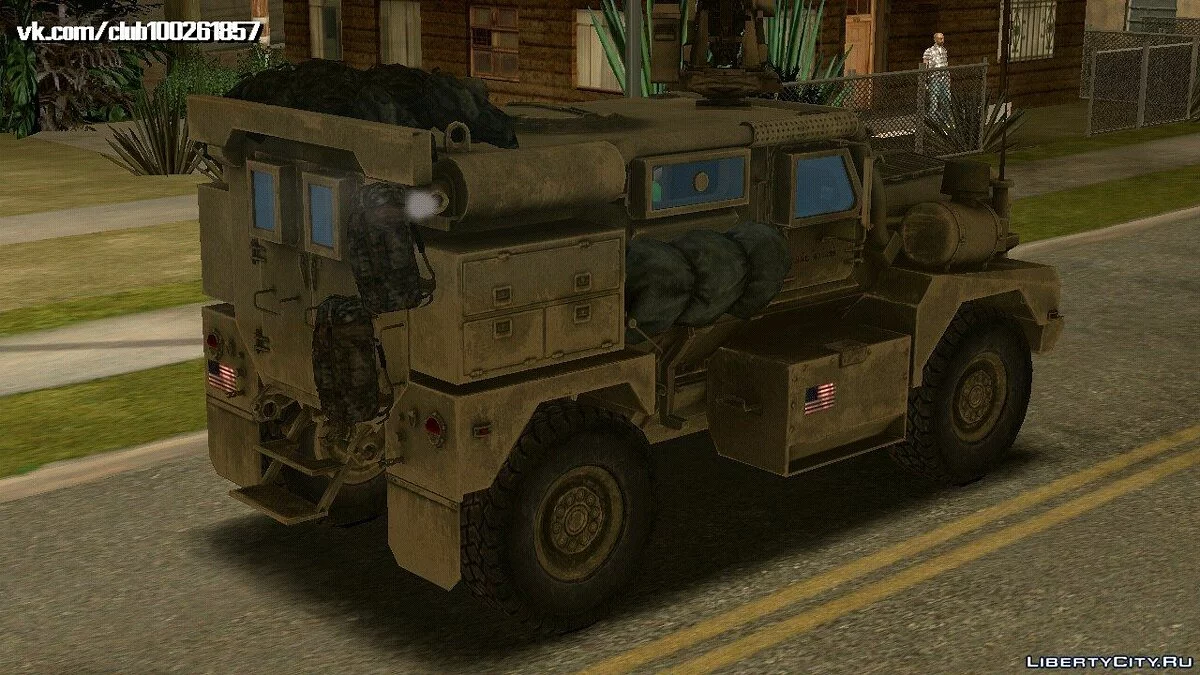 MRAP من BF4 / GTA سان أندرياس (iOS، أندرويد)