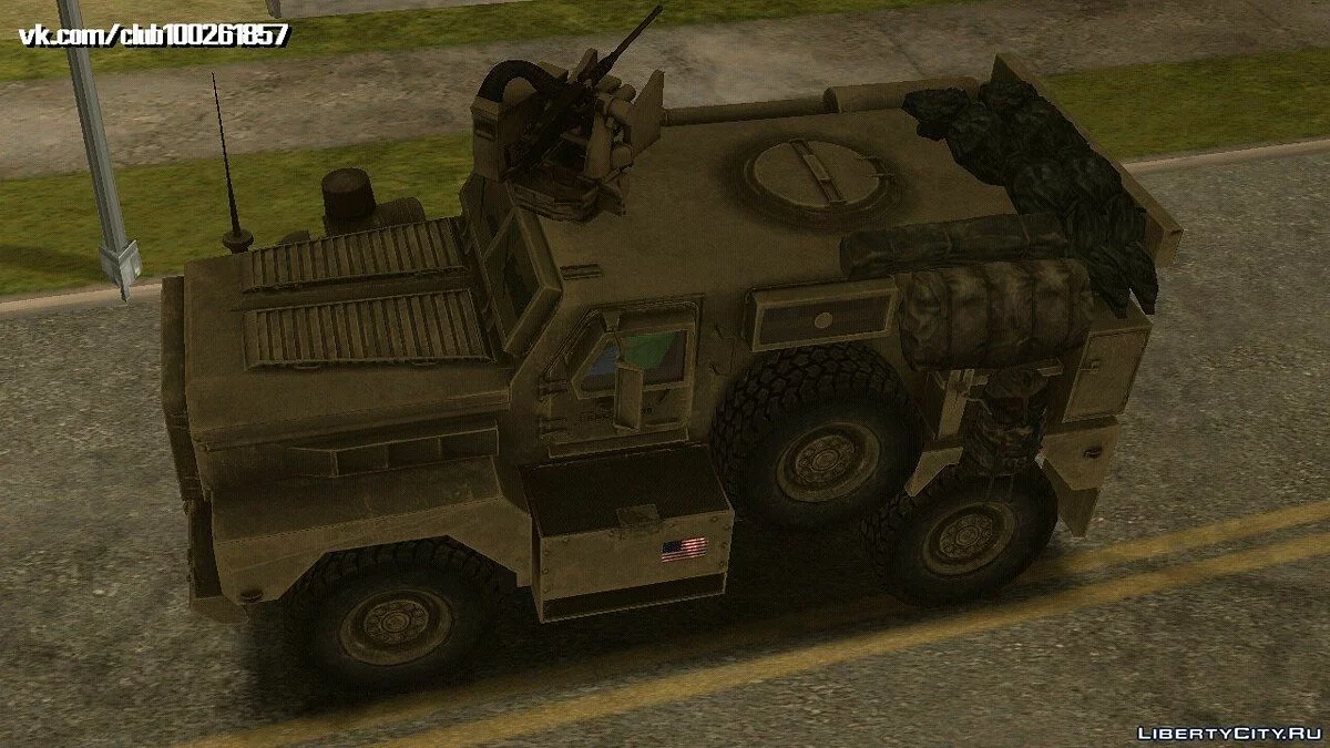 MRAP من BF4 / GTA سان أندرياس (iOS، أندرويد)