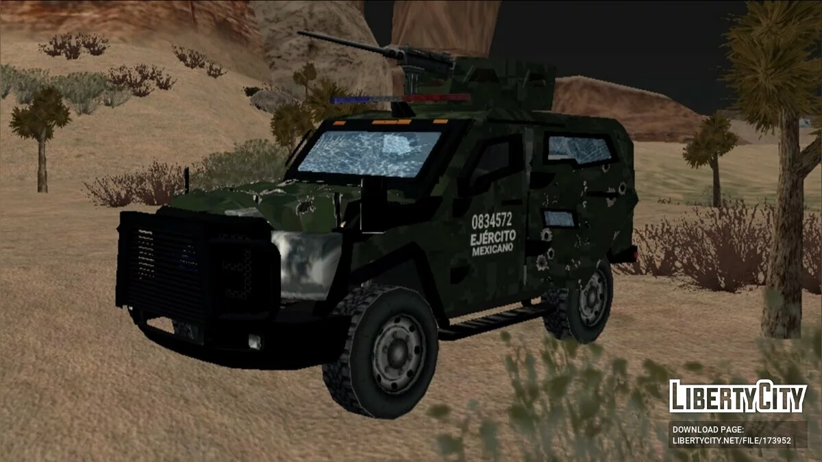 Mexican Army Truck / GTA San Andreas (iOS, Android)