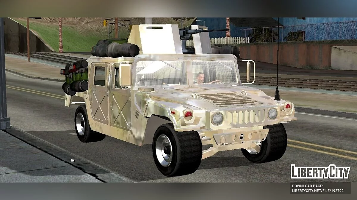 M1A2 Abrams and Hummer H1 (Only DFF) / GTA San Andreas (iOS, Android)