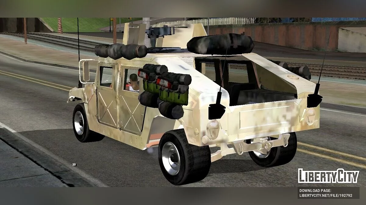 M1A2 Abrams and Hummer H1 (Only DFF) / GTA San Andreas (iOS, Android)