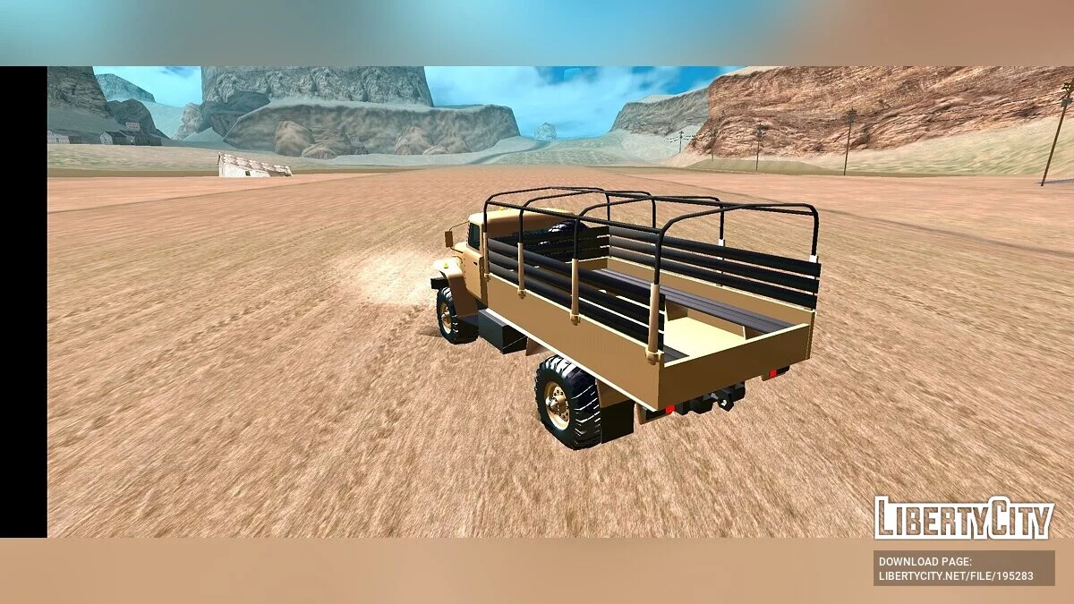 Caminhão Militar URAL / GTA San Andreas (iOS, Android)